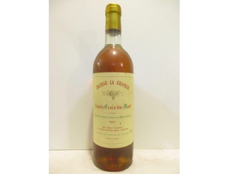 Vinho Licoroso CHÂTEAU LA GRAVILLE 1982 (75 cl - 1 unidade)