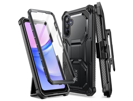 Capa Fibra para Samsung Galaxy A15 IBLASON Anti-Choque Preto