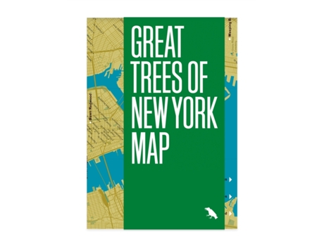 Livro great trees of new york map de allison meier (inglês)