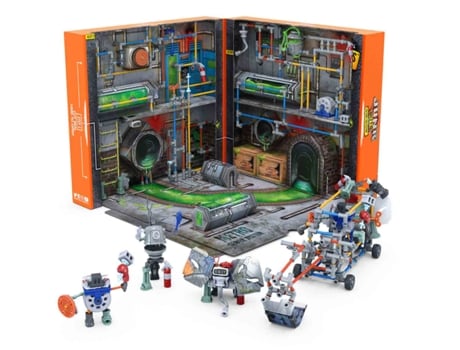 Hexbug Juckbots Long Factory Metro Sewerage System (Idade Mínima Recomendada: 5 anos)