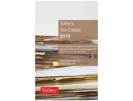 Livro Tolleys Tax Cases 2019 de Cathya Djanogly (Inglês)