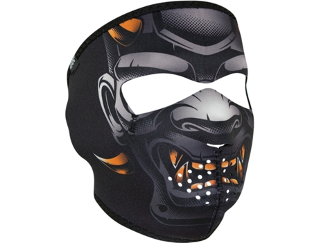 Balaclava Facial de Motocicleta ZAN HEADGEAR Horned Demon