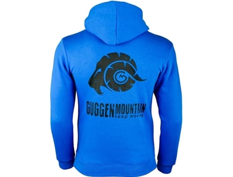 GUGGEN MOUNTAIN H02 Sweatshirt com Capuz Masculino de Lã com Capuz de Manga Comprida Ao Ar Livre (Azul - M)