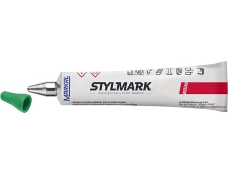 Tubo de Tinta Stylmark 3 Mm Verde MARKAL