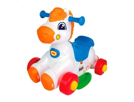 Andador WINFUN Ride-On 2 Em 1 Com Luz E Som (Idade Mínima: 12 Meses)