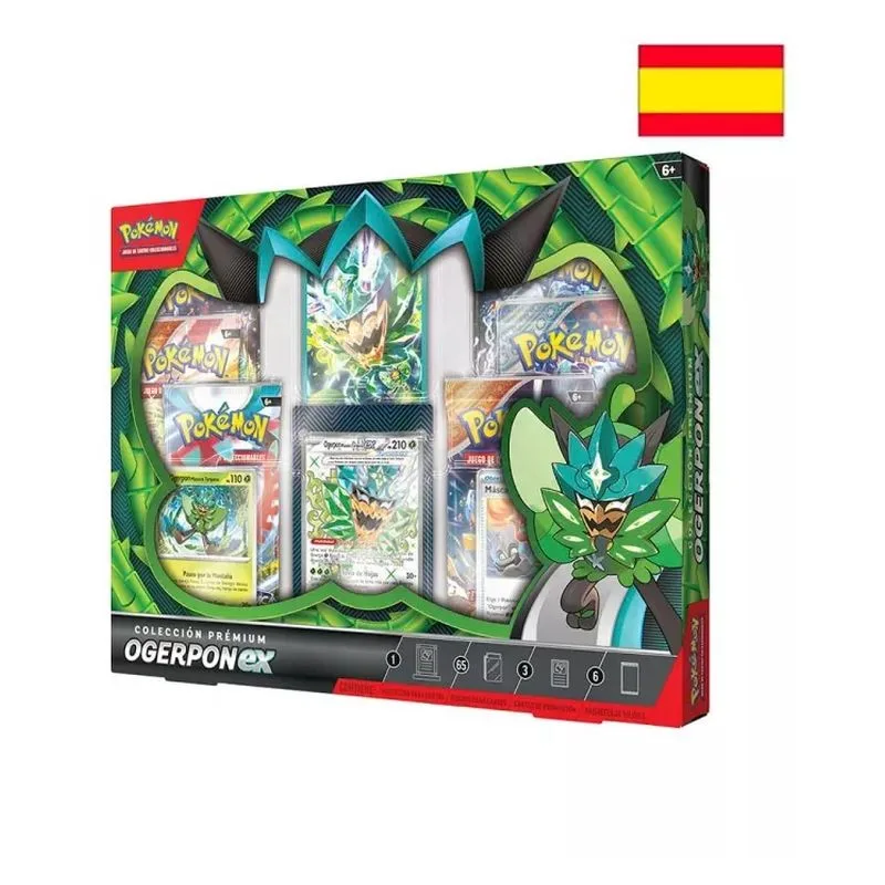 Pokémon Premium Ogerpon Ex Español Pc50531 Collection Último nível ÚLTIMO NÍVEL MAIS DE 6 ANOS