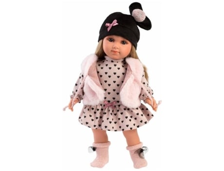 Muñeca bebé Llorens Joelle Rosa Elefante 38 cm – Mundo das Crianças