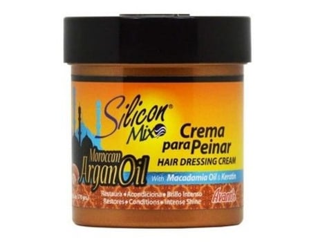 SILICON MIX Crema para Peinar Aceite de Argán Marroquí 170 g