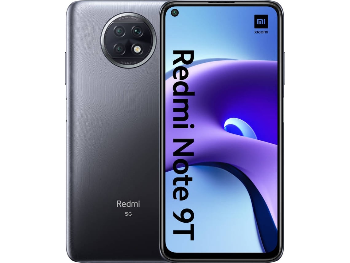Smartphone XIAOMI Redmi Note 9T 5G (6.53'' - 4 GB - 64 GB - Preto