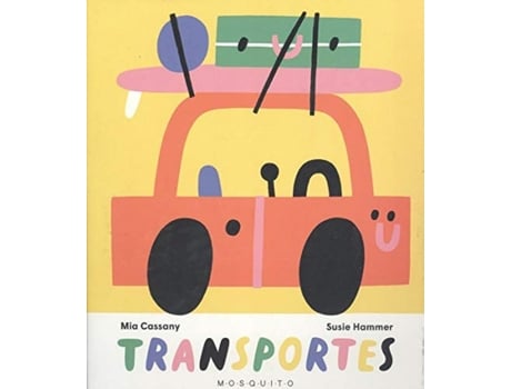 Livro Transportes de Mia Cassany (Espanhol)