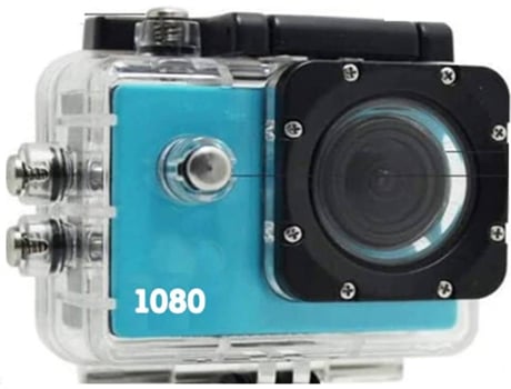 Action Cam KLACK 1080 Azul (Full HD)