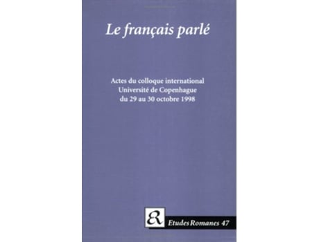 Livro Le francais parle. de Andersen H L (Inglês - Capa Dura)