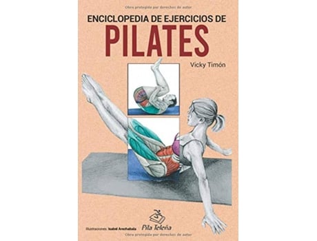 Livro Enciclopedia De Ejercicios De Pilates de Vicky Timon (Espanhol)