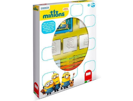 Kit de Carimbos para Crianças  Minions