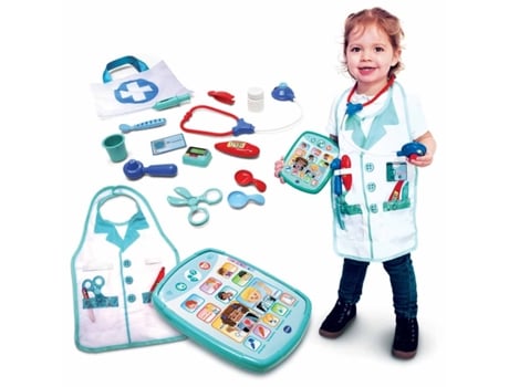 VTECH Preschool Medical Brethercase Comprimido e Acessórios Para Consultar (Idade Mínima Recomendada:  meses)