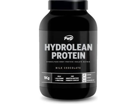 Suplemento Alimentar PWD Hydrolean Protein Proteínas Sabor A Chocolate (1 kg (Chocolate))