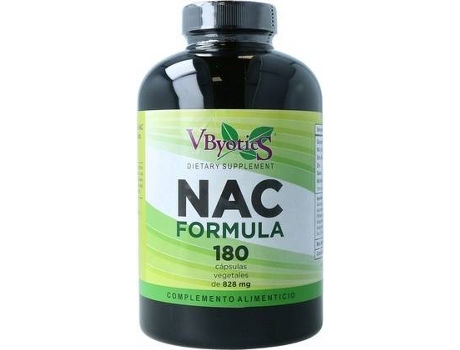 Suplemento Alimentar VBYOTICS Nac (180 cápsulas vegetais de 828mg)