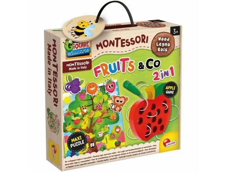 Jogo Educativo LISCIANI GIOCHI Fruits & Co 2 In 1