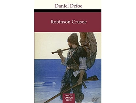 Livro Robinson Crusoe de Daniel Defoe (Inglês)