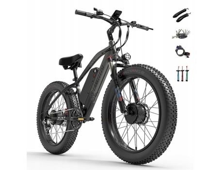 Bicicleta Elétrica Mg740 Plus 2000W 20Ah 120Km 26Inch 180Kg Lcd LANKELEISI