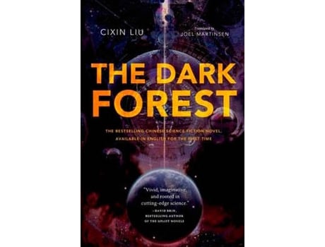 Livro Dark Forest de Cixin Liu (Inglês)