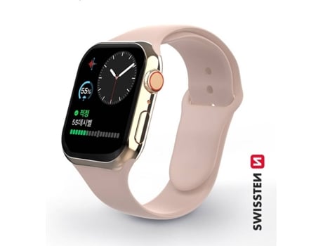 Silicone Band for Apple Watch 42-44mm (pink sand)