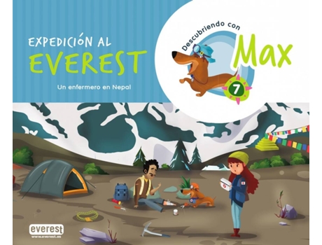 Livro Descubriendo Con Max 7. Expedición Al Everest. Libro Del Alumno. de Equipo Descubriendo Con Max (Espanhol)