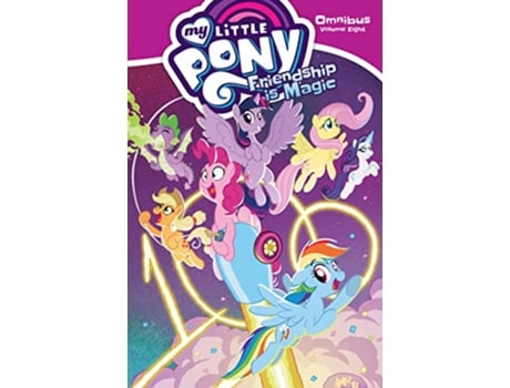 Livro My Little Pony Omnibus Volume 8 de Jeremy Whitley e Thom Zahler (Inglês)