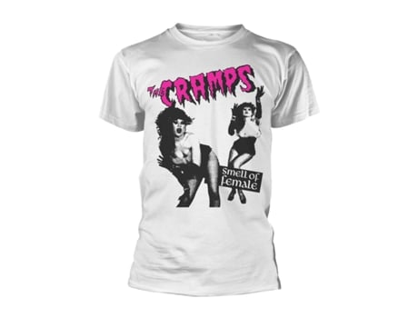 T-shirt CRAMPS, THE (M - Branco)