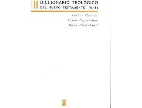 Livro Diccionario Teolsgico del Nuevo Testamento III-IV de L Coenen, Coenenlothar (Espanhol)