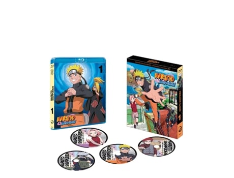 DVD Naruto Shippuden Box 1 Blu Ray