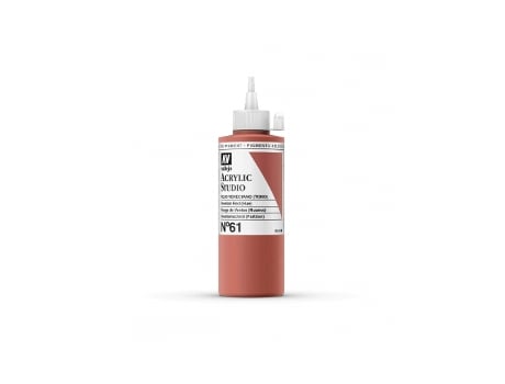 Pintura Acrílica Vallejo Studio 200 Ml (61 Vermelho Veneciano)