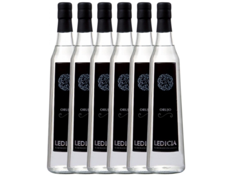 Cachaça NOR-IBERICA DE BEBIDAS Nor-Iberica De Bebidas Ledicia Blanco (0.7 L - 6 unidades)