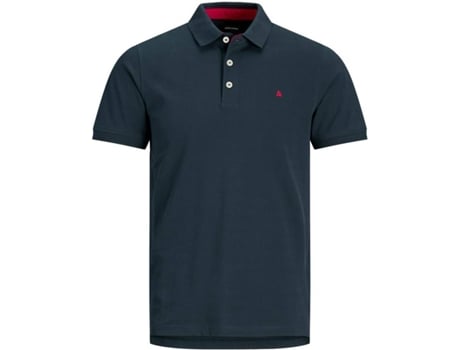 Jack & Jones Polo de mangas curtas, em malha piqué