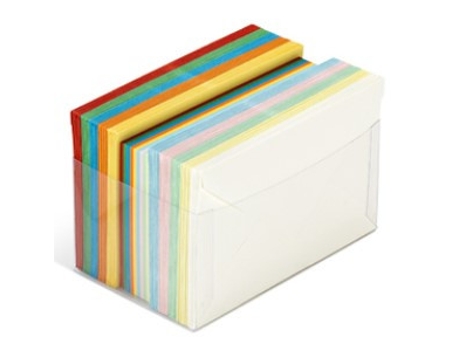 Envelope Multicolor FAVINI Arcobaleno 100 Peças