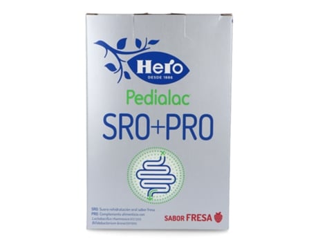 Hero  Serum + Probiótico com Sabor Morango 3 x 200ml