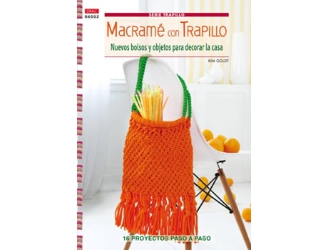 Livro Macrame con trapillo de Kim Goldt