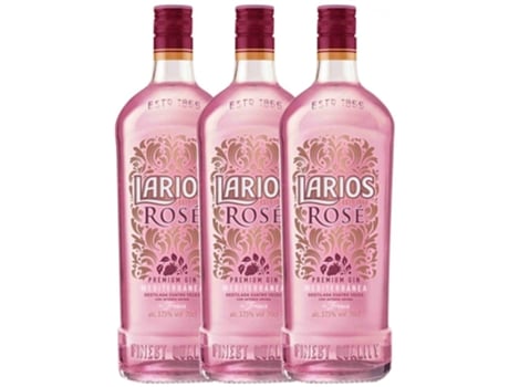 Gin LARIOS Larios Rosé (0.7 L - 3 unidades)