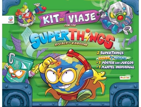 Livro Kit De Viaje Con Los Superthings Power Machines de  Sl (Espanhol)