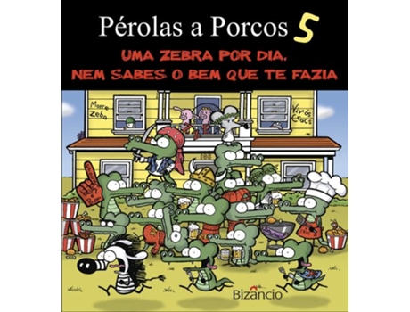 Livro Uma Zebra Por Dia 5 de Stephan Pastis (Português)