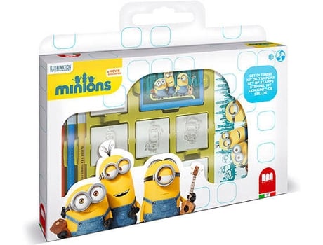 Kit de Carimbos para Crianças  Minions