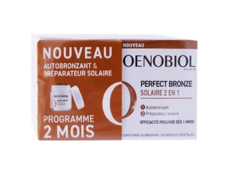 Perfect Bronze Sun Care 2Em1 Pack de 2 X 30 Cápsulas OENOBIOL