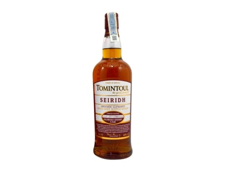 Whisky Single Malt TOMINTOUL Seiridh Oloroso Sherry Cask (0.7 L - 1 Unidade)