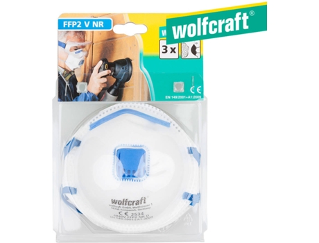 Pack 3 Ffp2 V Máscaras de Pó com Válvula   4840000