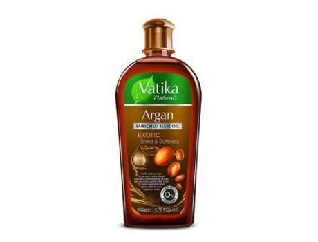 Vatika Óleo  cabelo enriquecido  argan exótico