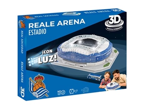 Puzzle 3D REAL SOCIEDAD 71364 (Azul)