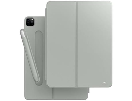 Capa traseira fólio para iPad Pro 12.9 (6ª geração), iPad Pro 12.9 (5ª geração) WHITE DIAMONDS - Cinza