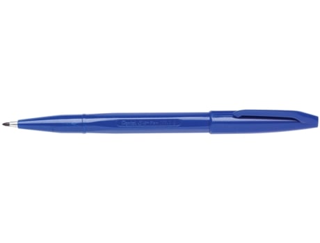 Caneta de Fibra Pentelarts Sign Pen S520 Azul PENTEL ARTS