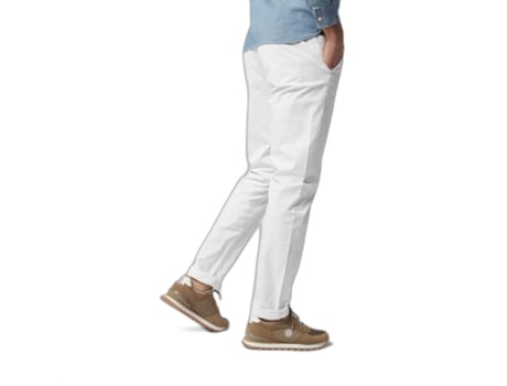 Calças Unissexo SERGE BLANCO Chino Comfort Branco (40)