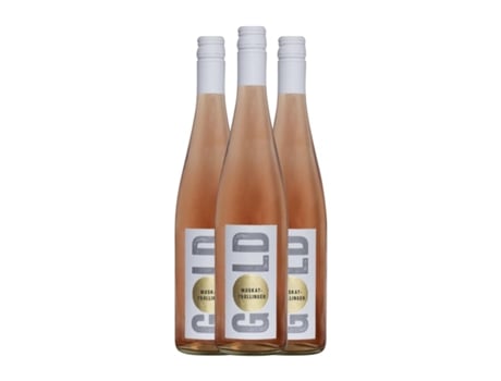 Espumante rosé LEON GOLD Gold Muskat Trollinger Rosé Mascate Baden (0.75 L - 3 Unidades)